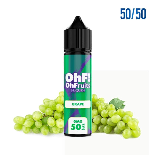 Grape - OHF 50/50 50ml - OB Vape Shop Ireland | Free Next Day Delivery Over €50 | OB Vape Ireland's Premier Vape Shop | OB Bar Disposable Vape