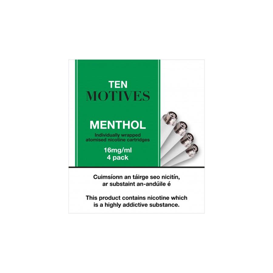 Ten Motives E-Cigarette Refill (4-Pack) - OB Vape Shop Ireland | Free Next Day Delivery Over €50 | OB Vape Ireland's Premier Vape Shop | OB Bar Disposable Vape