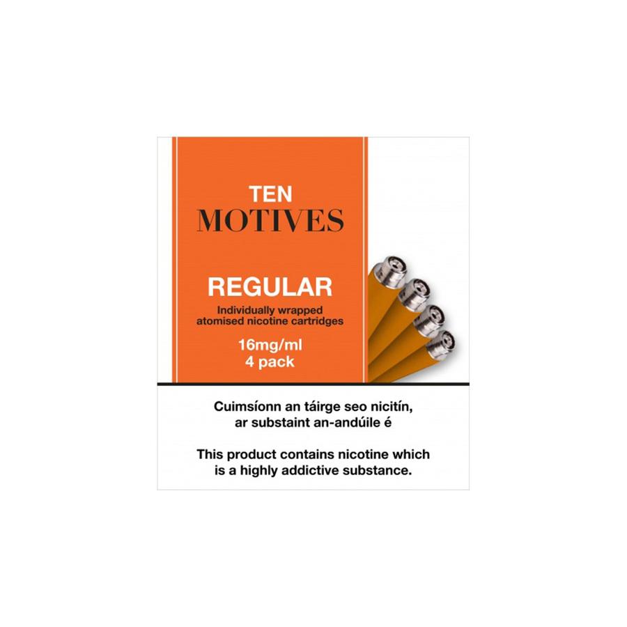 Ten Motives E-Cigarette Refill (4-Pack) - OB Vape Shop Ireland | Free Next Day Delivery Over €50 | OB Vape Ireland's Premier Vape Shop | OB Bar Disposable Vape